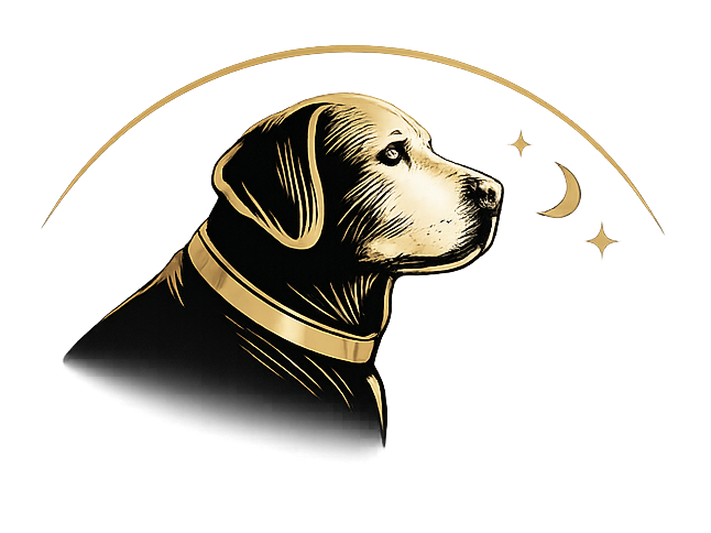 logo chien senior